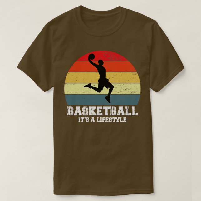 Camiseta basquete é um estilete 9 (Frente do Design)
