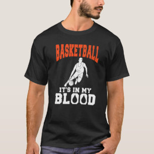 Camiseta Basquete Está No Meu Boleteiro De Sangue