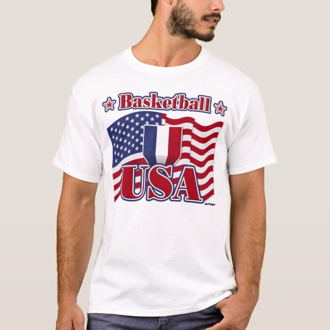 Camiseta Basquete EUA (Frente)