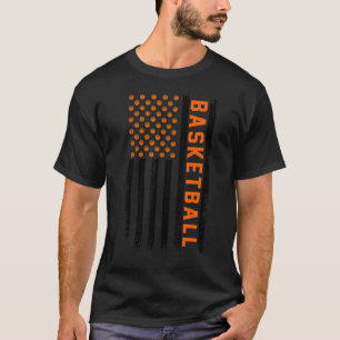 Camiseta Basquete EUA Flag Basball Men 2