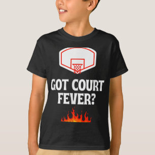 Camiseta Basquete - Ganhou Febre de Corte_ - Design de Tóqu