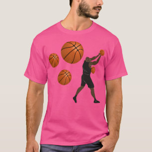 Camiseta Basquete Geométrico Forma Baixo Basquete