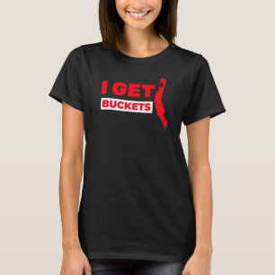 Camiseta Basquete I Obter Baldes