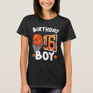 Camiseta Basquete Im 16 Anos 16º Aniversário
