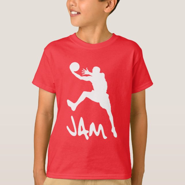 Camiseta Basquete Jam (Frente)