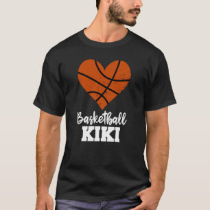 Camiseta Basquete Kiki Basball Heart Grandma Kiki