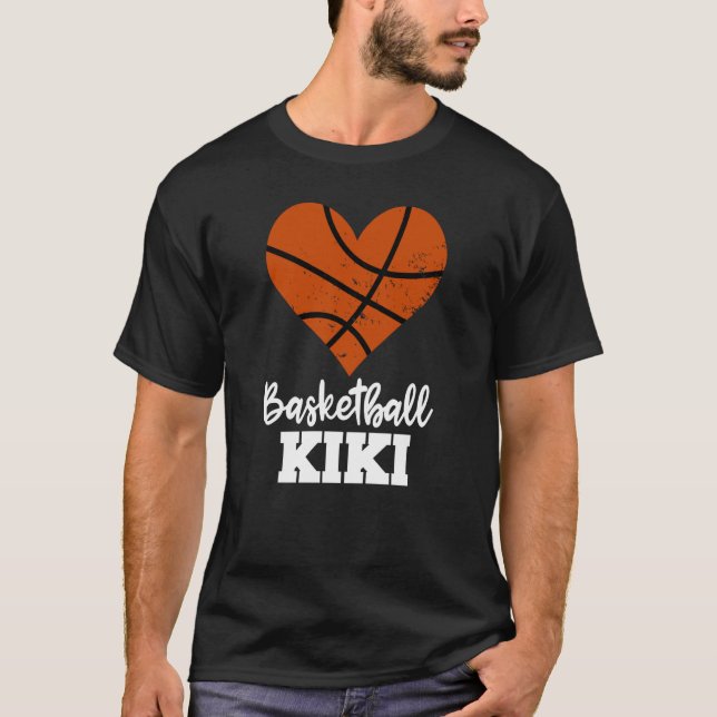 Camiseta Basquete Kiki Basball Heart Grandma Kiki (Frente)