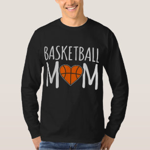 Camiseta Basquete Mãe Engraçada Treinador Gráfico