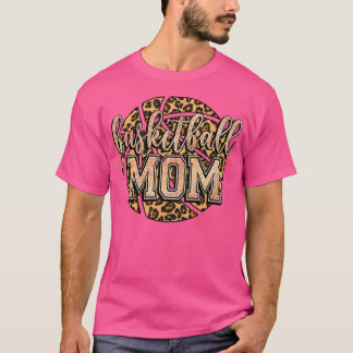 Camiseta Basquete Mãe Funny Lepard Basquete