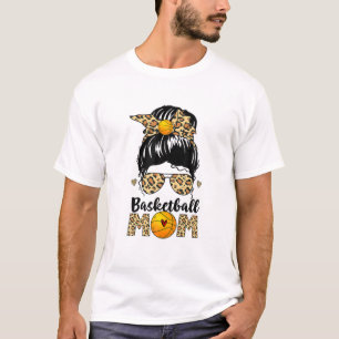 Camiseta Basquete Mãe Leopardo Mama Má Bola Mamãe Mãe