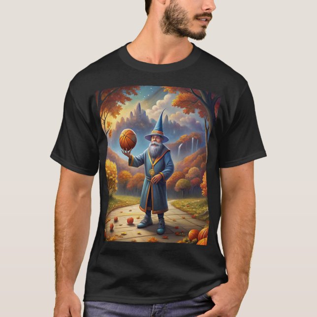 Camiseta Basquete Mágico (Frente)