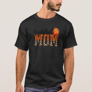 Camiseta Basquete Mamãe Adora Ver Minha Criança Jogar Basqu