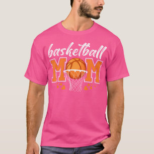 Camiseta Basquete Mamãe Mama Mães Jogo Dia de Basquete Wo