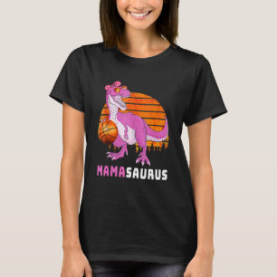 Camiseta Basquete Mamasauro Dinossauro Dia de as mães Me