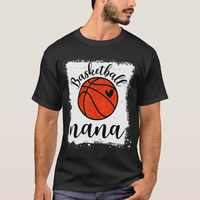 Camiseta Basquete Nana Basquete Vovó Basketbal (Frente)