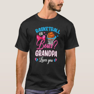Camiseta Basquete Ou Arcos Vovô Te Ama A Revelação De Gêner