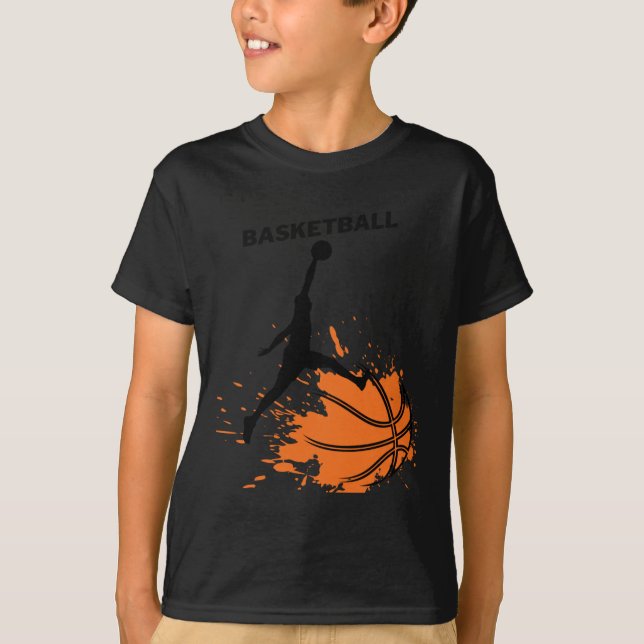 Camiseta Basquete Para Amantes (Frente)