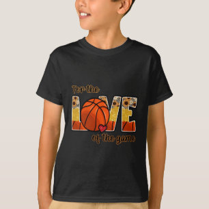 Camiseta Basquete Pelo Amor Do Jogo