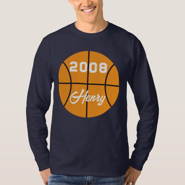 Camiseta Basquete personalizado (Frente)