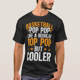 Camiseta Basquete Pop Pop De Um Jogador De Basquete Pop Pop