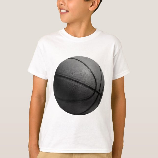 Camiseta Basquete preto e branco (Frente)