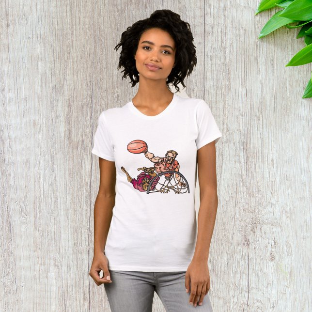Camiseta Basquete Um Contra Um (Criador carregado)