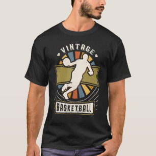 Camiseta Basquete Vintage Clássico Refletor Esportivo