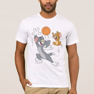Camiseta Basquetebol 1 de Tom e de Jerry