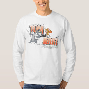 Camiseta Basquetebol 3 de Tom e de Jerry