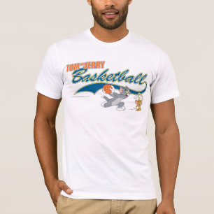 Camiseta Basquetebol 5 de Tom e de Jerry