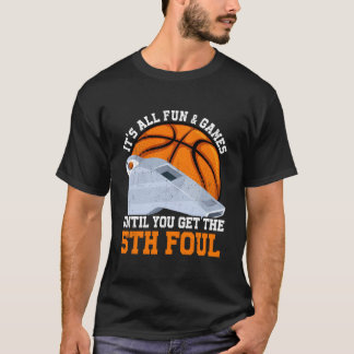 Camiseta Basquetebol 5 Faltas Filho Filha