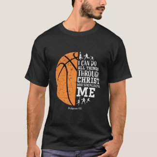 Camiseta Basquetebol Cristão Religioso