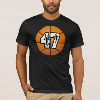 Camiseta Basquetebol do número 47