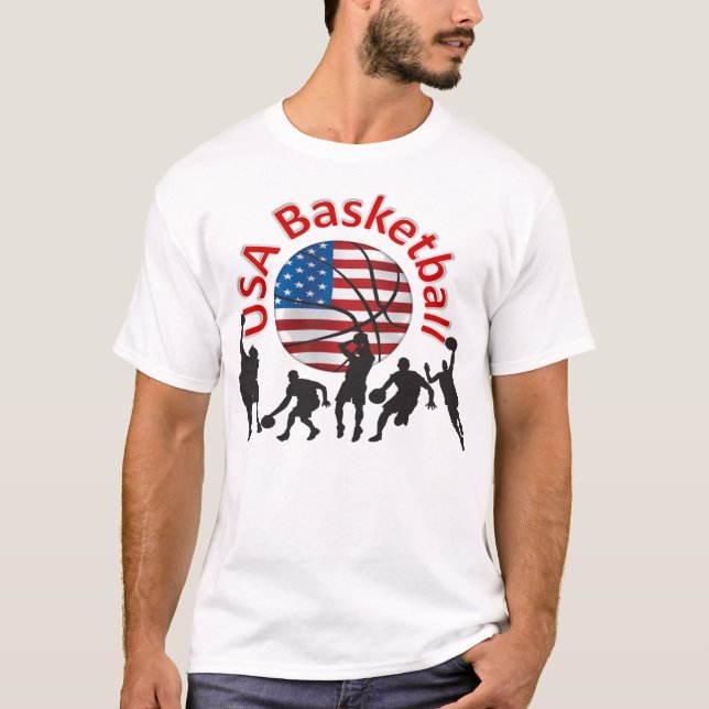 Camiseta Basquetebol dos EUA (Frente)