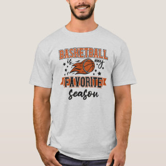 Camiseta Basquetebol é minha temporada favorita
