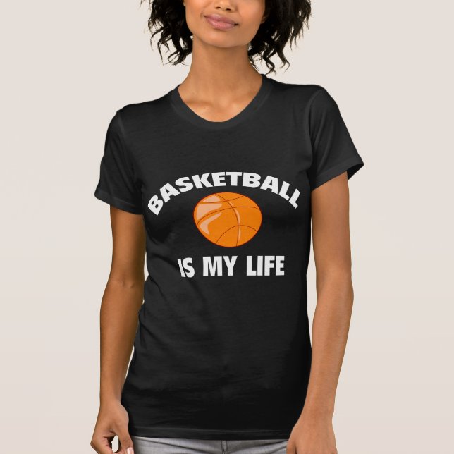 Camiseta Basquetebol É Minha Vida (Frente)