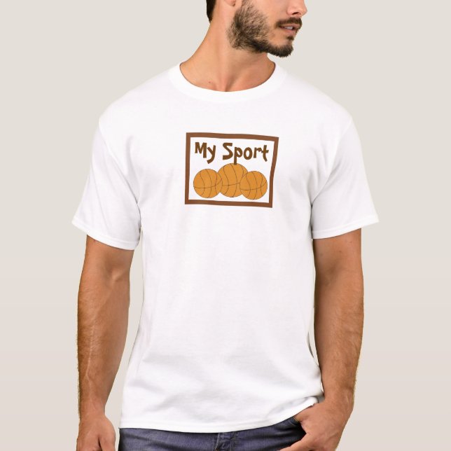 Camiseta Basquetebol é o Meu Esporte (Frente)
