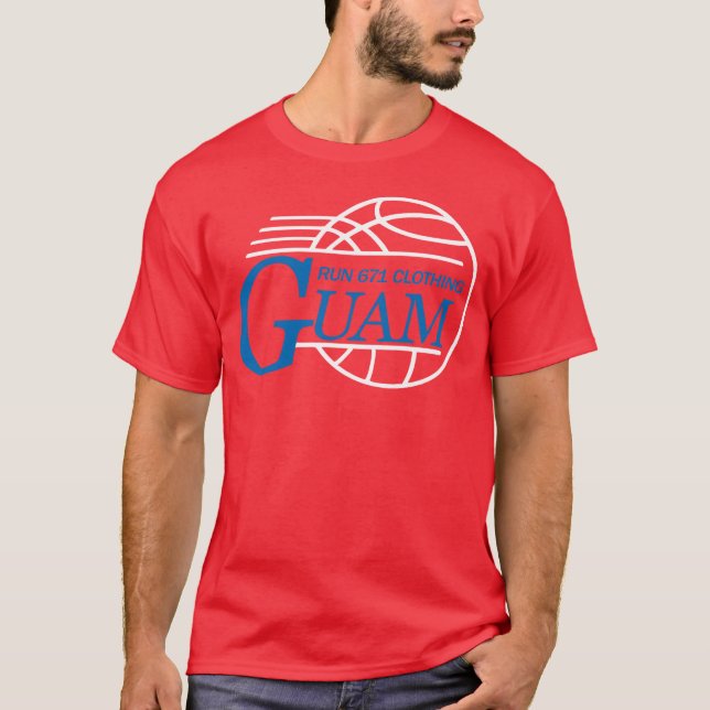 Camiseta Basquetebol Futurestar 32 de RUN671 GUAM (Frente)