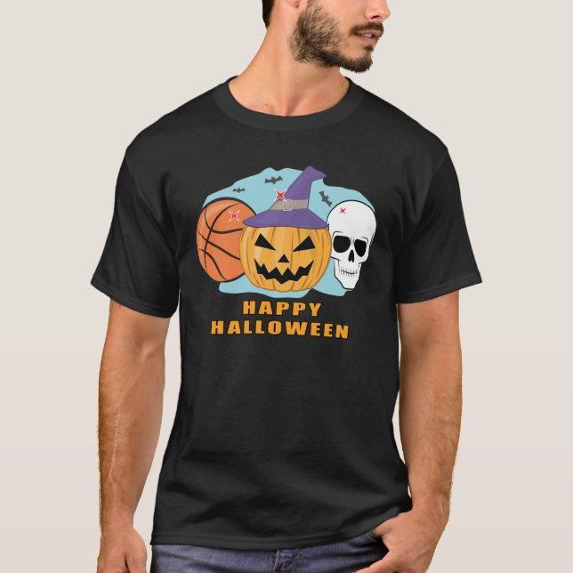 Camiseta Basquetebol Halloween (Frente)