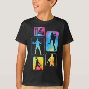 Camiseta Basquetebol para jogadores de 14 anos