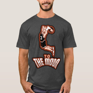 Camiseta Basquetebol Spurs para a lua