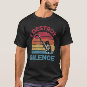 Camiseta Bass Clarinet Clarinetist Clarinet Player I Destro