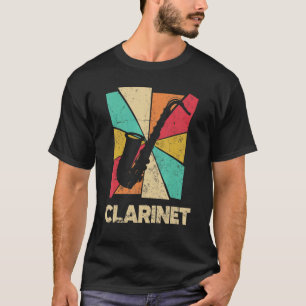 Camiseta Bass Clarinet Clarinetist Clarinet Player Silhouet