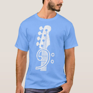 Camiseta Bass Clef Music Gift Bassistt Bass