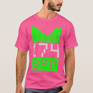Camiseta Bass Do Tambor Das Mulheres 174 Bpm - Raver Do Par