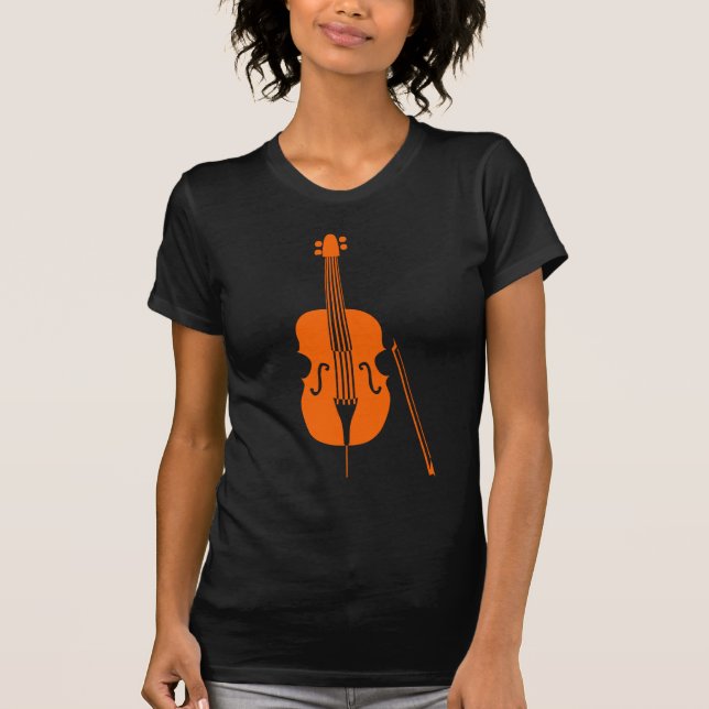 Camiseta Bass Duplo - Laranja (Frente)