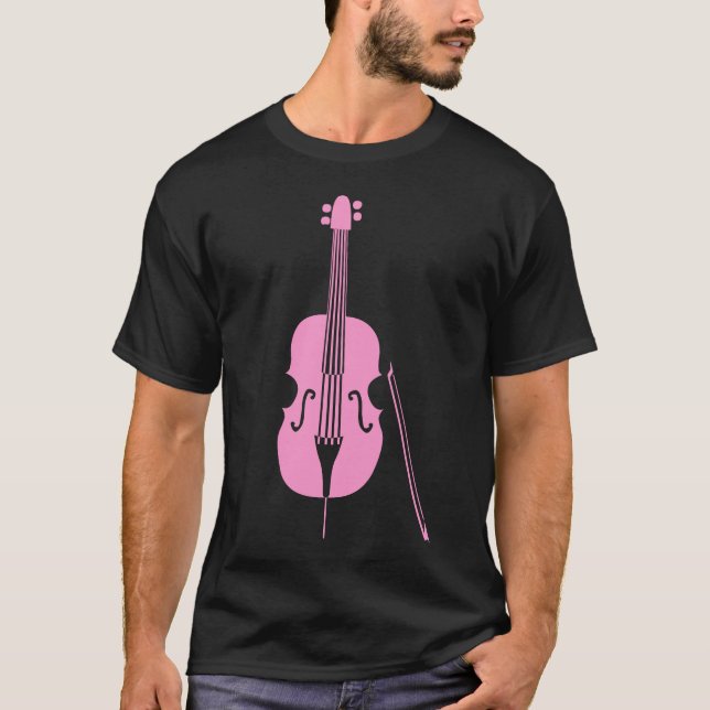 Camiseta Bass Duplo - Rosa (Frente)