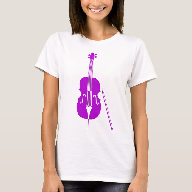 Camiseta Bass Duplo - Roxo (Frente)