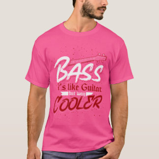Camiseta Bass É Como Violão, Mas Muito Mais Fresco Violão