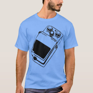 Camiseta Bass e Guitar efeito pedal estompbox overdrive fx